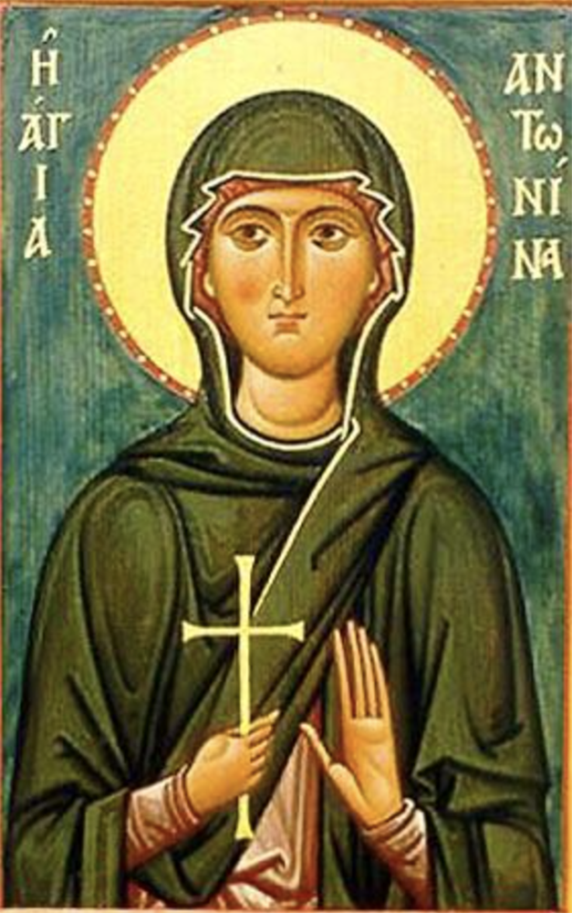 sacred art, arte sacra, Antonina of Nicea – Eastern Orthodox Icon