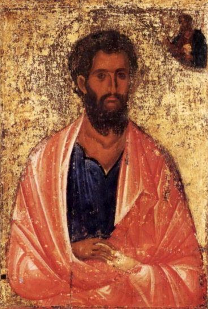 sacred art, arte sacra, Saint James the Less – Byzantine iconography (13th-14th century)