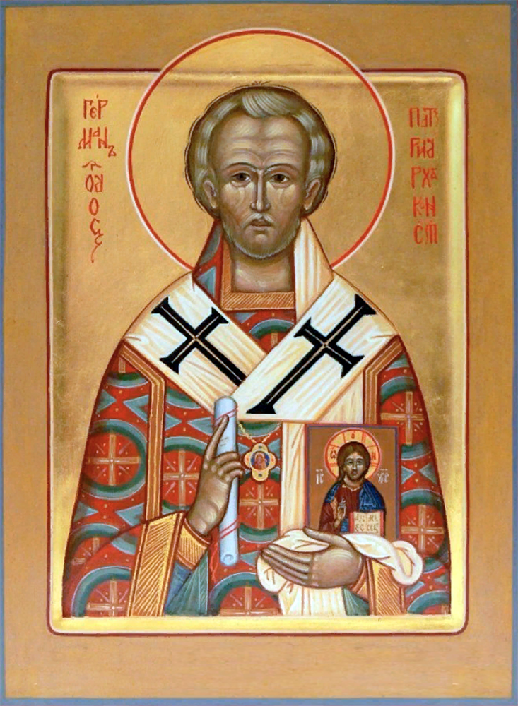 St Germanus I of Constantinople – Orthodox icon