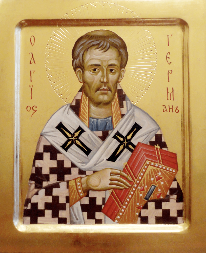 St Germanus I of Contsantinople – Eastern Orthodox icon