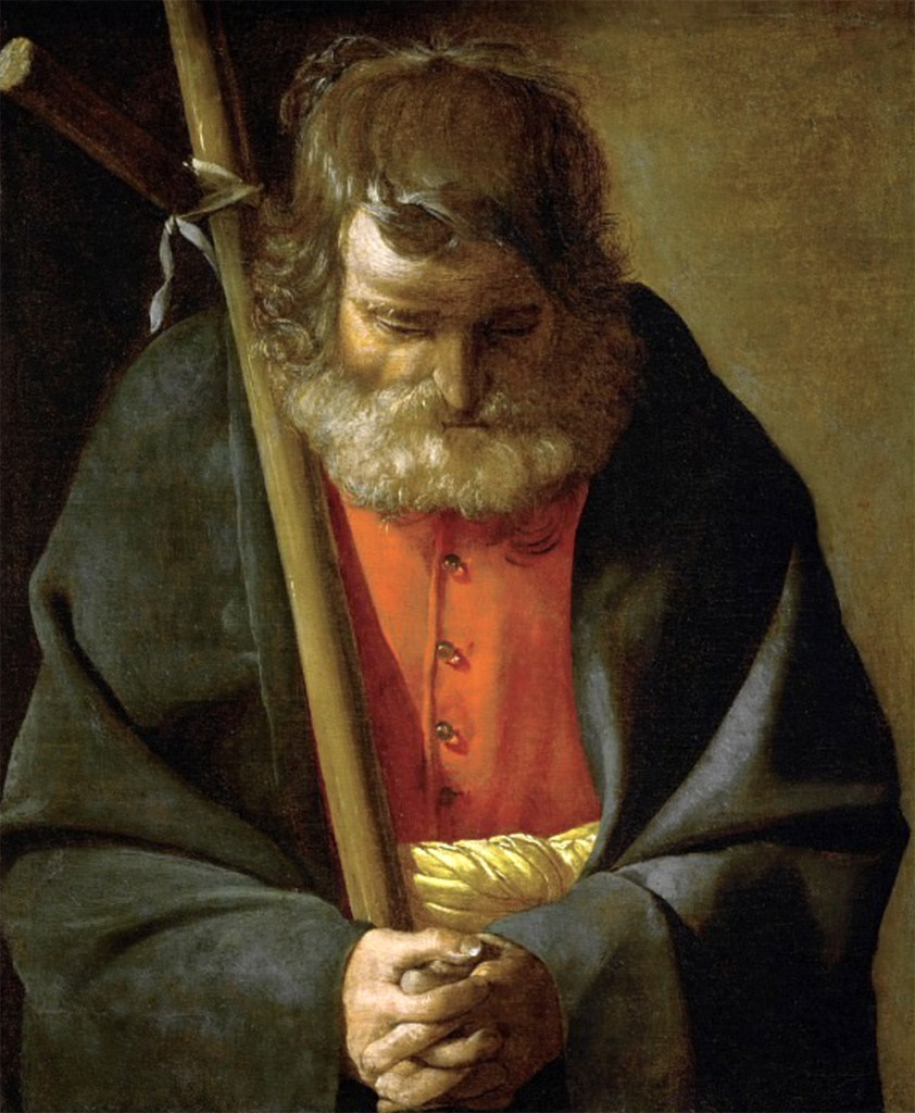 sacred art, arte sacra, The Apostle Philip by Georges de La Tour (1593–1652)