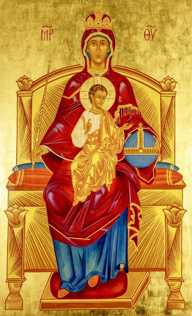 Sacred art - Arte Sacra. Virgin of the Grand Council by Silvia Gasparrini